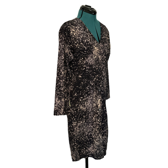 LULULEMON LAB Revera Duster Dress Jacket Black Multi Medium W3DUNS - Picture 3 of 8